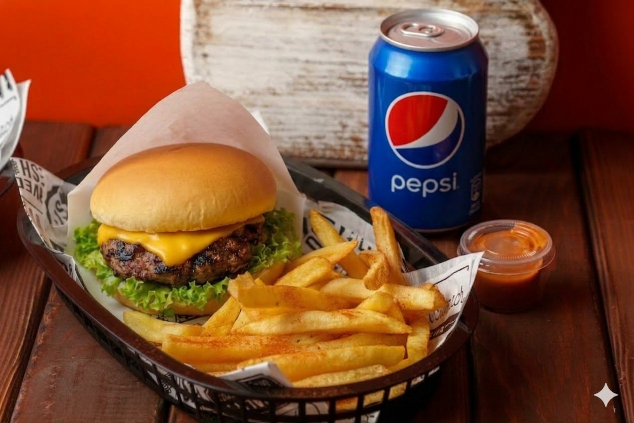 Camel Burger Combo