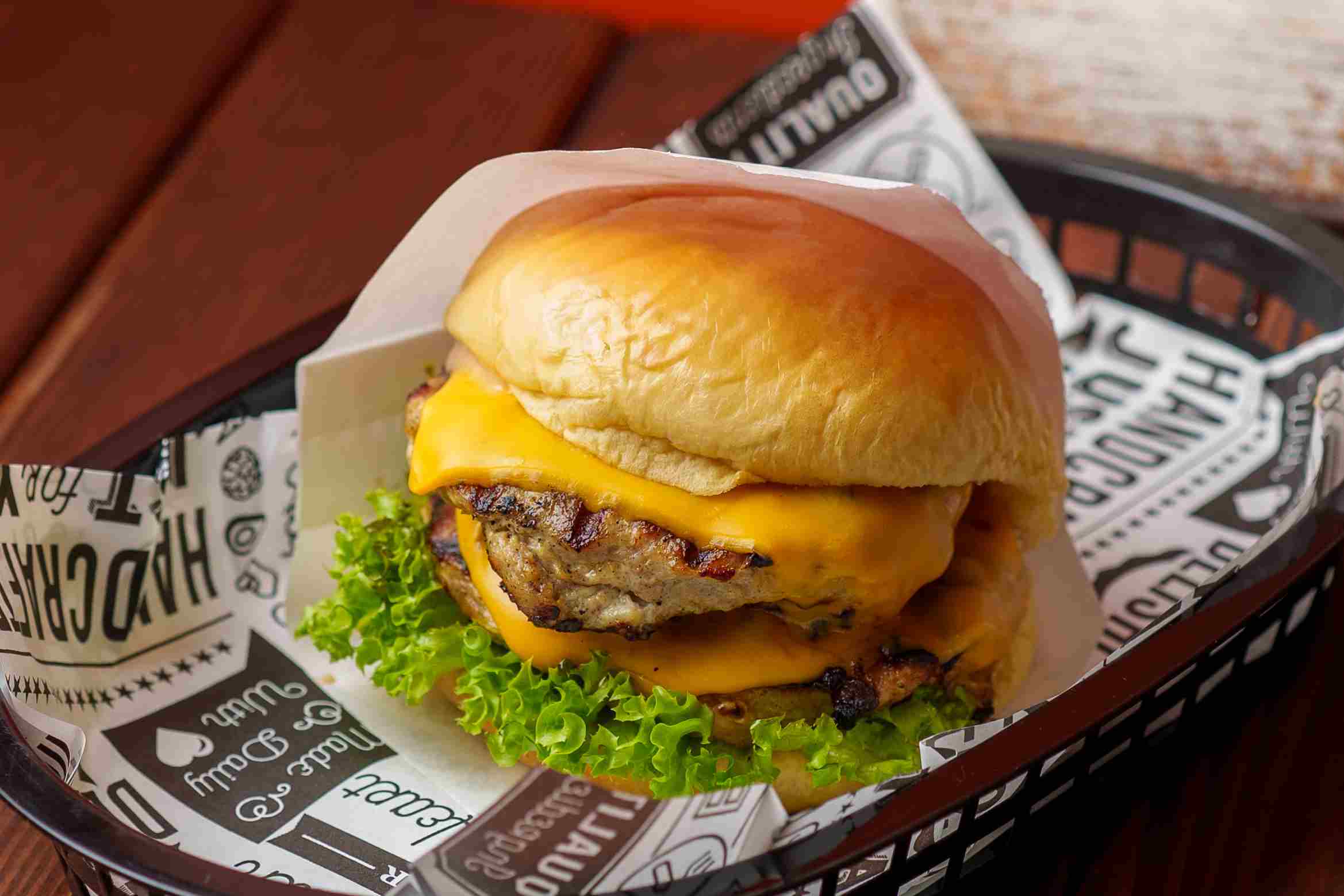 Double Chicken Burger