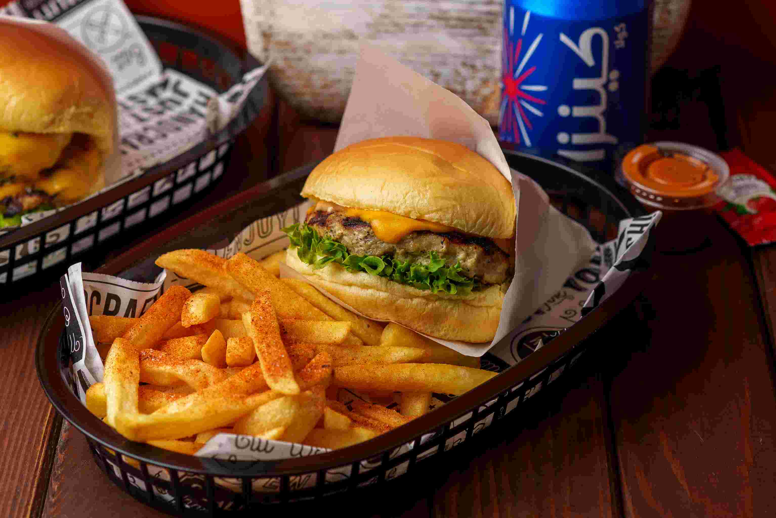 Chicken Burger Combo